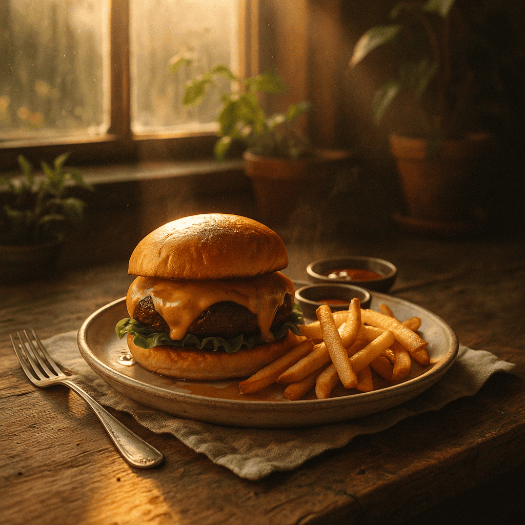 The All-American Cheeseburger: A Juicy Icon