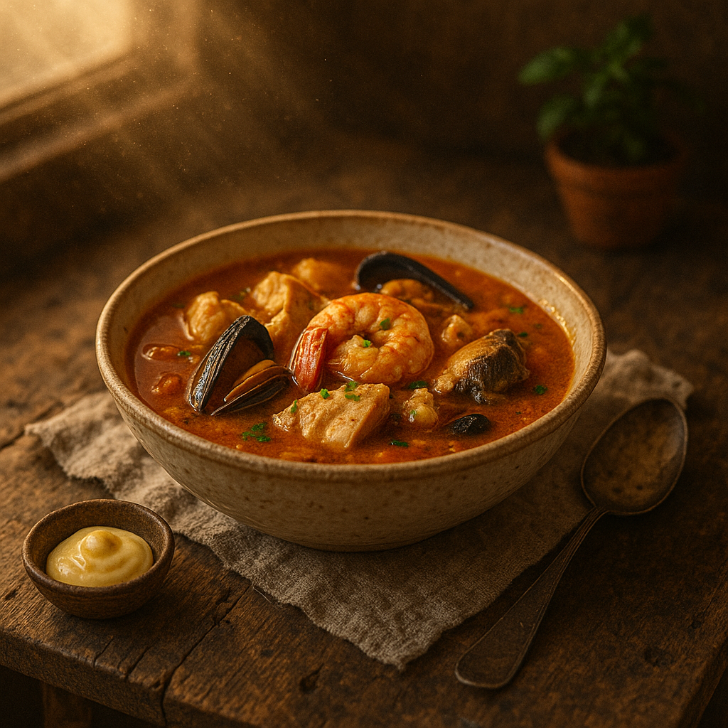 Flavorful Journey with Classic Provençal Bouillabaisse