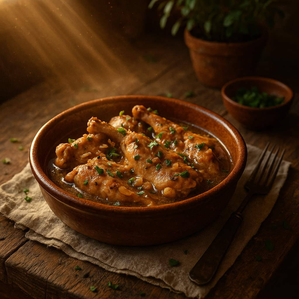 Experience Spain on a Plate: Traditional Spanish Conejo al Ajillo