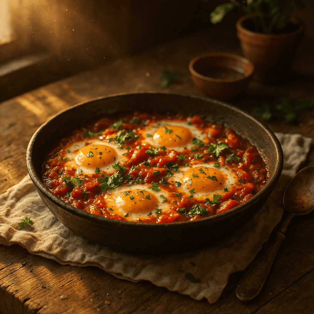Classic Home -Style Shakshuka Journey to Israel